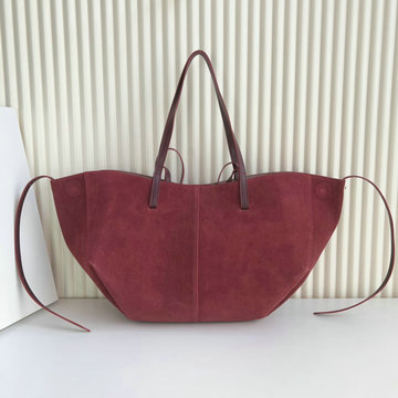 ポレーヌ Polene 99-PL6433RRD　2025年最新入荷 Cyme ハンドバッグ エルボーバッグ ショルダーバッグ スエード