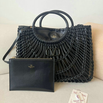 ヴァレンティノ Valentino 99-VT22083BK　2025年最新入荷 ガラヴァーニ Allknots トートバッグ 2way ショルダーバッグ