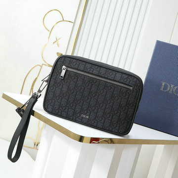 クリスチャンディオール CHRISTIAN DIOR GH-CD2340XBK　2025年最新入荷 ポーチ ストラップ付き 手持ちかばん クラッチバッグ メンズ