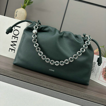 ロエベ LOEWE GH-LE012401NGL　2025年最新入荷 フラメンコ パース ショルダーバッグ ドローストリングバッグ レディース
