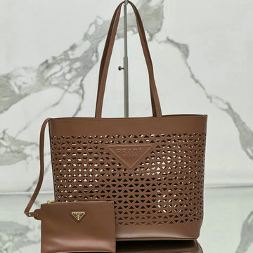 商品名称：プラダ PRADA GH-PD1BG503KKF　2025年最新入荷 トートバッグ ハンドバッグ レディース カットアウトモチーフ レザー