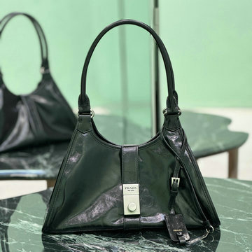 商品名称：プラダ PRADA GH-PD1BG563MG　2025年最新入荷 ミディアム ホーボーバッグ トートバッグ ハンドバッグ レディース