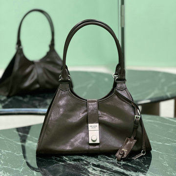 プラダ PRADA GH-PD1BG563SK　2025年最新入荷 ミディアム ホーボーバッグ トートバッグ ハンドバッグ レディース