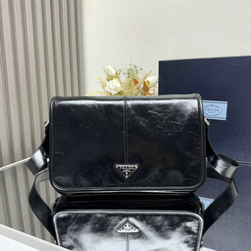 プラダ PRADA GH-PD2VD073BK　2025年最新入荷 メンズ ショルダーバッグ メッセージバッグ メンズ