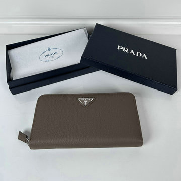 プラダ PRADA GH-PD2ML317LHS　2025年最新入荷 ヴィッテロダイノレザー 財布 ジップウォレット ファスナー長財布