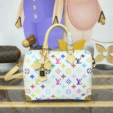 ルイヴィトン LOUISVUITTON 057-M13085　2025年最新入荷 LV TM スピーディ バンドリエール 25 トートバッグ ハンドバッグ モノグラム キャンバス マルチカラー