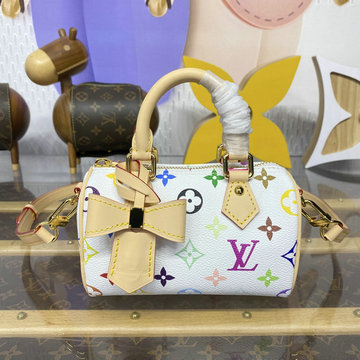 ルイヴィトン LOUISVUITTON 057-M13391　2025年最新入荷 LV TM ナノ スピーディ ハンドバッグ トートバッグ レディース モノグラムキャンバス