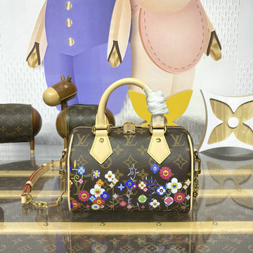 ルイヴィトン LOUISVUITTON 057-M14175　2025年最新入荷 LV x TM スピーディ バンドリエール 20 ボストンバッグ トートバッグ ショルダーバッグ