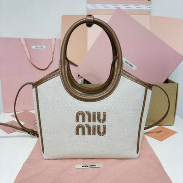 ミュウミュウ MIUMIU 057-MM5BA284BBS　2025年最新入荷 アイビー コーデュロイ ハンドバッグ 2way ショルダーバッグ レディース