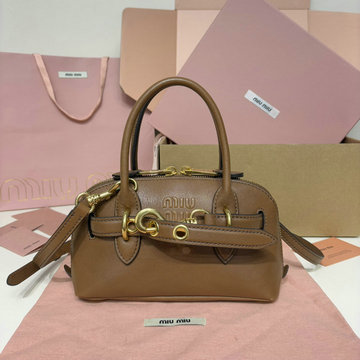 商品名称：ミュウミュウ MIUMIU 057-MM5BP090ZS　2025年最新入荷 アバンチュール ミニ トートバッグ ハンドバッグ 2way ショルダーバッグ レディース