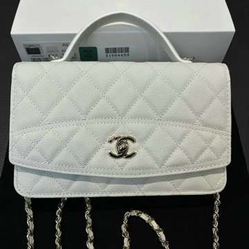 シャネル CHANEL CC-CH4402QBS 2025年最新入荷 チェーン クラッチ バッグ ショルダーバッグ レディース グレインド カーフスキン