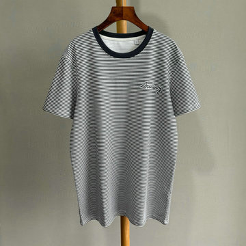 商品名称：バーバリー BURBERRY XG-TDBR25001　2025年春夏最新入荷 ストライプ クルーネック Tシャツ 半袖 カジュアル おしゃれ