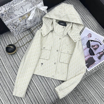 クリスチャンディオール CHRISTIAN DIOR XG-WTCD25003　2025年春夏最新入荷 ジャカード フーディージャケット レディース カジュアル おしゃれ