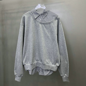 アクネ ストゥディオズ Acne Studio XG-WYAS25001　2025年春夏最新入荷 フェイク スウェットシャツ 長袖 レディース カジュアル おしゃれ