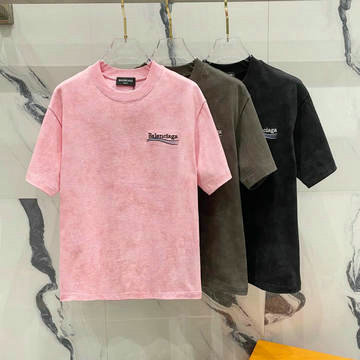 バレンシアガ BALENCIAGA JS-TDBA25007　2025年春夏最新入荷 オーバーサイズ ユニセックス Tシャツ 半袖 ストリートスタイル カジュアル おしゃれ