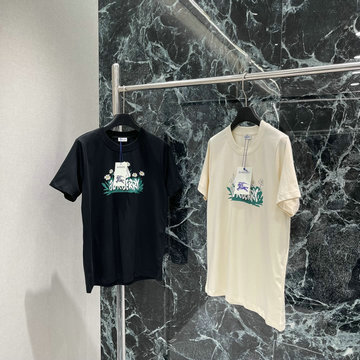 商品名称：バーバリー BURBERRY JS-TDBR25002　2025年春夏最新入荷 コットンジャージー Tシャツ 半袖 クルーネック カジュアル おしゃれ