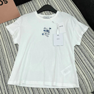 商品名称：クリスチャンディオール CHRISTIAN DIOR JS-TDCD25005　2025年春夏最新入荷 コットンジャージー Tシャツ 半袖 クルーネック カジュアル おしゃれ
