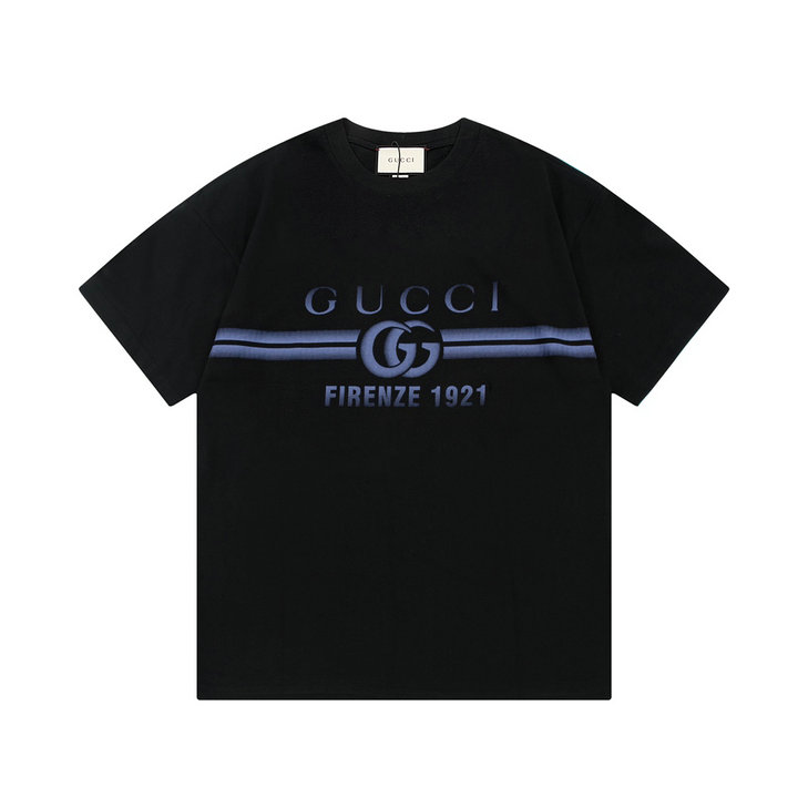 グッチ GUCCI JS-TDGG25008　2025年春夏最新入荷 コットンジャージー プリント Tシャツ 半袖 クルーネック レディース カジュアル おしゃれ