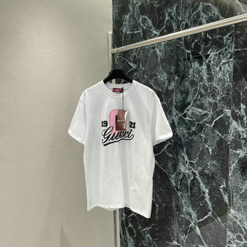 商品名称：グッチ GUCCI JS-TDGG25010　2025年春夏最新入荷 コットンジャージー Tシャツ 半袖 クルーネック レディース カジュアル おしゃれ