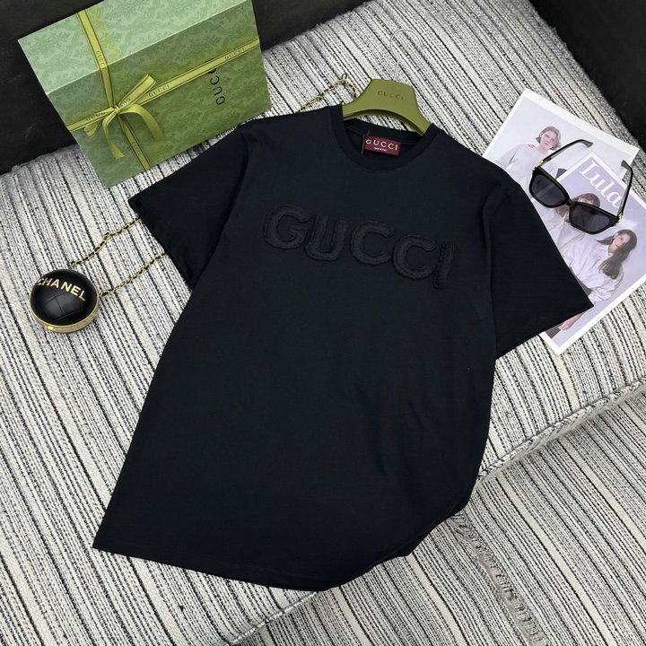 商品名称：グッチ GUCCI JS-TDGG25011　2025年春夏最新入荷 コットンジャージー Tシャツ 半袖 クルーネック レディース カジュアル おしゃれ