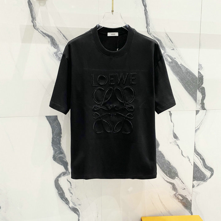 商品名称：ロエベ LOEWE JS-TDLE25006　2025年春夏最新入荷 コットンジャージー Tシャツ 半袖 クルーネック レディース カジュアル おしゃれ