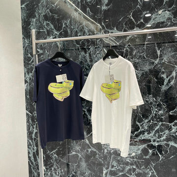 商品名称：ロエベ LOEWE JS-TDLE25007　2025年春夏最新入荷 コットンジャージー Tシャツ 半袖 クルーネック レディース カジュアル おしゃれ