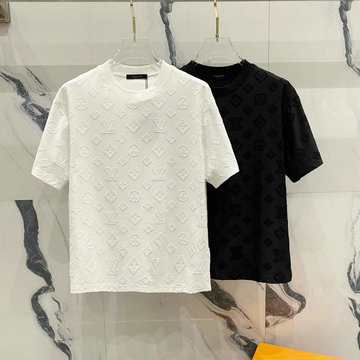 商品名称：ルイヴィトン LOUISVUITTON JS-TDLV25010　2025年春夏最新入荷 コットンジャージー Tシャツ 半袖 クルーネック レディース カジュアル おしゃれ