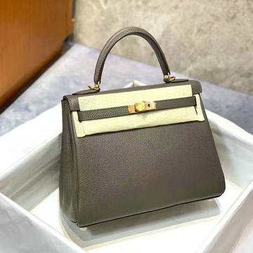 エルメス HERMES 063-HKL25TGQJXQ　2025年最新入荷 ケリー 25 トートバッグ ショルダーバッグ レディース TOGO革 内縫い
