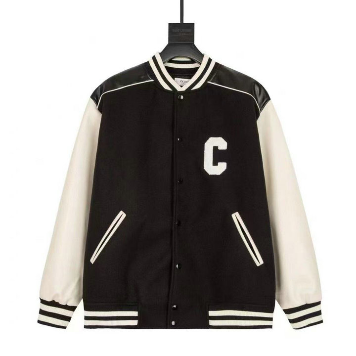 商品名称：セリーヌ CELINE MS-WTCE25002　2025年春夏最新入荷 ロングスリーブ ジャケット 野球コート レディース おしゃれ