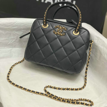 シャネル CHANELCC-CH5300BK  2025年最新入荷 ミニ トップハンドルバッグ トートバッグ チェーンポーチ