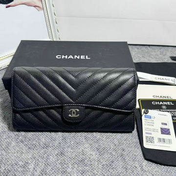 シャネル CHANEL CC-CH80758DVQYK 2025年最新入荷 二つ折り長財布 ロングウォレット