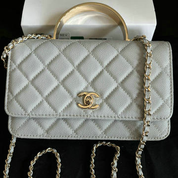 シャネル CHANEL CC-CH96119QH 2025年春夏 チェーン クラッチ バッグ ショルダーバッグ レディース グレインド カーフスキン