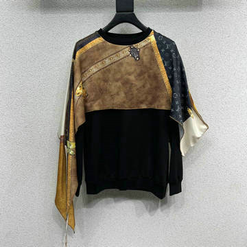 ルイヴィトン LOUISVUITTON JS-CCLV25004　2025年最新入荷 プリント シャツ ケープトップス カジュアル ゆったり レディース