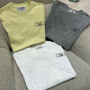 シャネル CHANEL JS-TDCH25012　2025年最新入荷 ショートスリーブ Tシャツ クルーネック カジュアル レディース