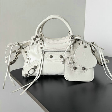 バレンシアガ BALENCIAGA 99-BA8230XPBS 2025年最新入荷 Neo cagole スモール トートバッグ ハンドバッグ 2way ショルダーバッグ レディース