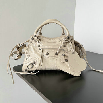バレンシアガ BALENCIAGA 99-BA8230XPYM 2025年最新入荷 Neo cagole スモール トートバッグ ハンドバッグ 2way ショルダーバッグ レディース
