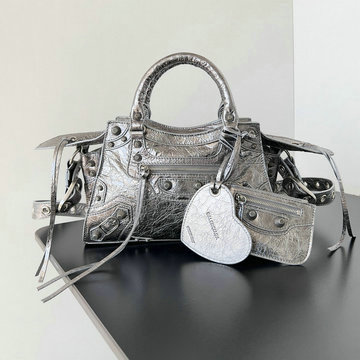 バレンシアガ BALENCIAGA  99-BA8230XPYS 2025年最新入荷 Neo cagole スモール トートバッグ ハンドバッグ 2way ショルダーバッグ レディース