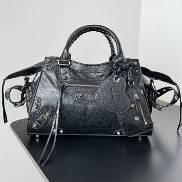 バレンシアガ BALENCIAGA 99-BA8230ZPBK 2025年最新入荷 Neo cagole ミディアム トートバッグ ハンドバッグ 2way ショルダーバッグ レディース