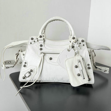バレンシアガ BALENCIAGA 99-BA8230ZPBS 2025年最新入荷 Neo cagole ミディアム トートバッグ ハンドバッグ 2way ショルダーバッグ レディース