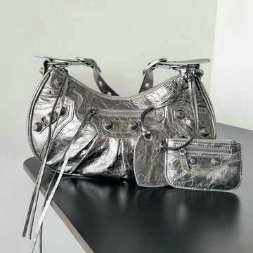 バレンシアガ BALENCIAGA 99-BA671309ZPYH 2025年最新入荷 ウィメンズ Le Cagole S ホーボーバッグ 2way ショルダーバッグ レディース