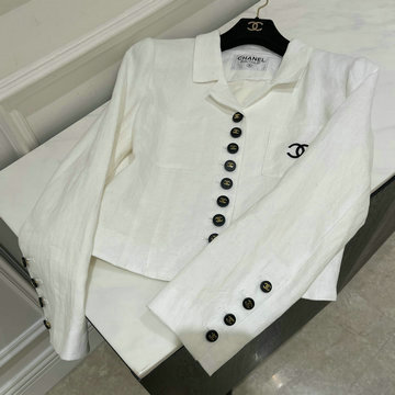 シャネル CHANEL JS-WTCH25004　2025年最新入荷 スーツジャケット リネン おしゃれ カジュアル レディース