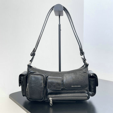 バレンシアガ BALENCIAGA 99-BA785297XBK  2025年最新入荷 メンズ SUPERBUSY スモール スリングバッグ ショルダーバッグ