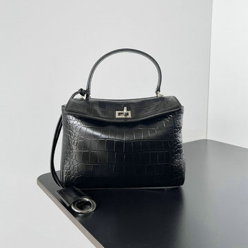 バレンシアガ BALENCIAGA 99-BA787896EYK 2025年最新入荷 ウィメンズ Rodeo ミニ ハンドバッグ 2way ショルダーバッグ