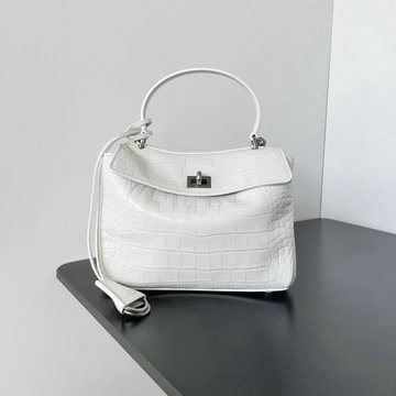 バレンシアガ BALENCIAGA 99-BA795456EYB  2025年最新入荷 ウィメンズ Rodeo ミニ ハンドバッグ 2way ショルダーバッグ
