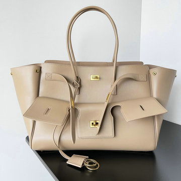 バレンシアガ BALENCIAGA 99-BA835670PJX  2025年最新入荷 ウィメンズ BEL AIR ミディアム キャリーオールバッグ ハンドバッグ