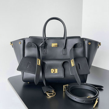 バレンシアガ BALENCIAGA 99-BA835689PJK 2025年最新入荷 ウィメンズ BEL AIR ミディアム キャリーオールバッグ ハンドバッグ