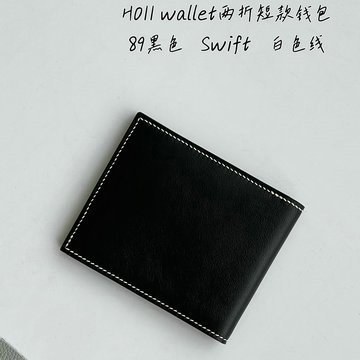 エルメス HERMES 99-HE07830SF  2024年最新入荷 シチズン ツイル コンパクト 二つ折り短財布 札入れ カードポケット付き swift