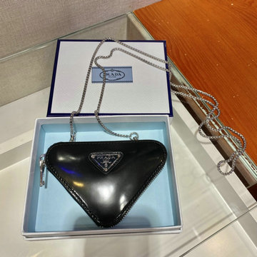 プラダ PRADA 99-PD1BD733QBK　2024年最新入荷 ミニ ポーチ 斜め掛け ショルダーバッグ クロスボディバッグ