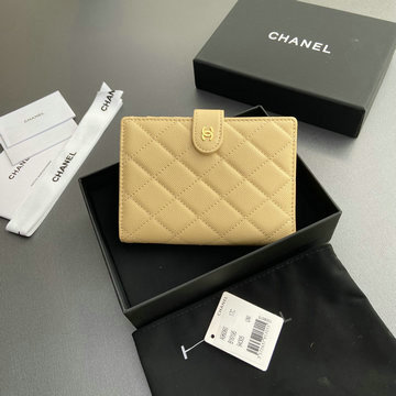 シャネル CHANEL 99-CH96066QX 2024年最新入荷 二つ折り財布 パスポートケース カード入れ ショートウォレット 札入れ