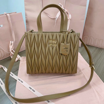 ミュウミュウ MIUMIU 99-MM5BG263KF  2024年最新入荷 ハンドバッグ トートバッグ レディース